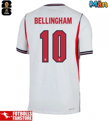 England Jude Bellingham #10 Hemmatröja VM 2026 Kortärmad